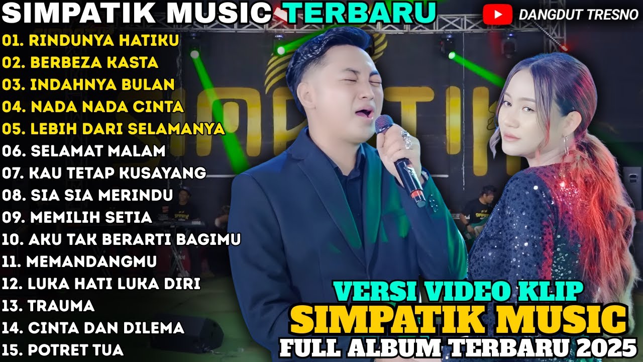 RINDUNYA HATIKU - Fira Cantika Ft Irwan Krisdiyanto - FULL ALBUM SIMPATIK MUSIC TERBARU 2025