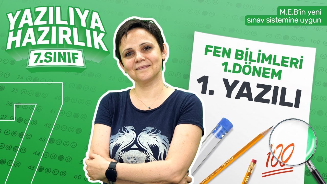 KİM 100 İSTER? 7.Sınıf Fen Bilimleri - 1. Dönem 1.Yazılıya Hazırlık 2023-2024 Sınav Konuları Tekrarı