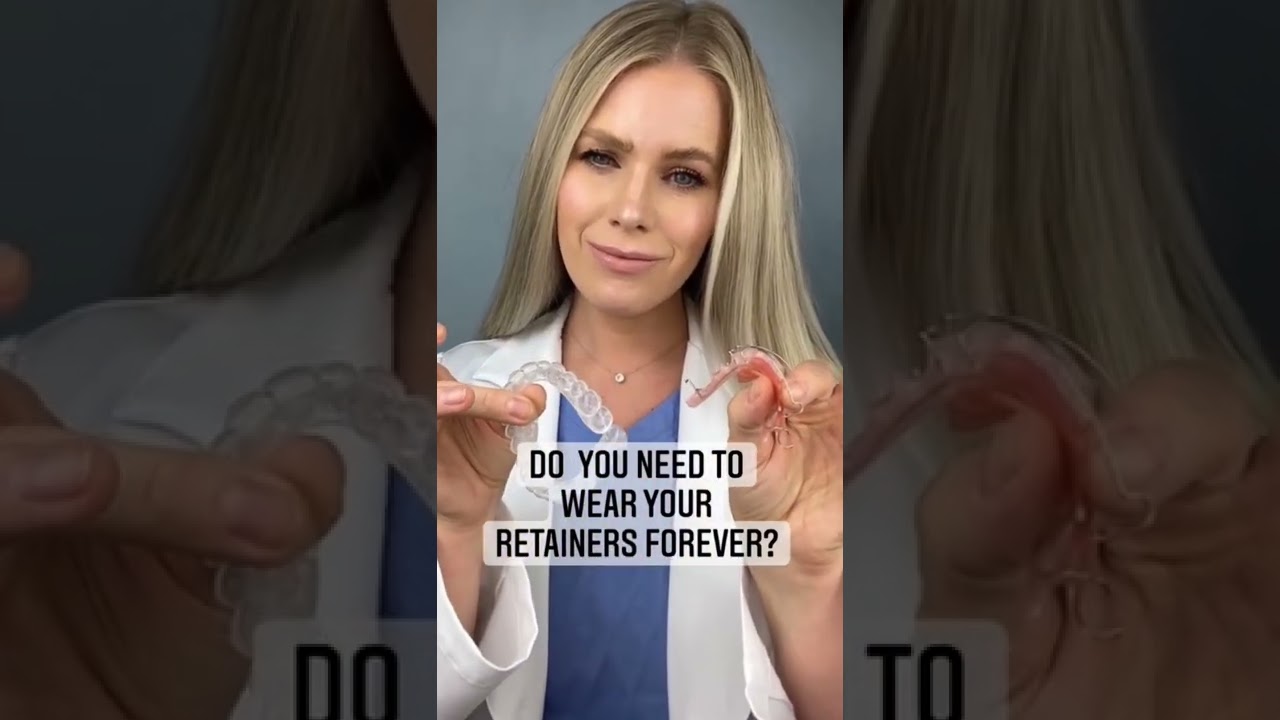 How long should I wear my retainer? #dentist #retainer #teeth