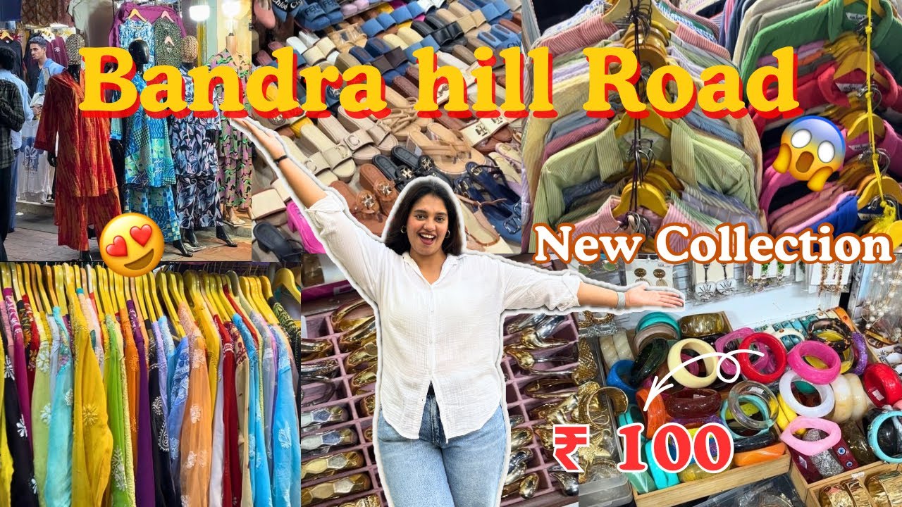 Bandra Hill Road Shopping Haul 😍🔥| New Collection 2025 😱 | Affordable Fashion & Accessories!🤩