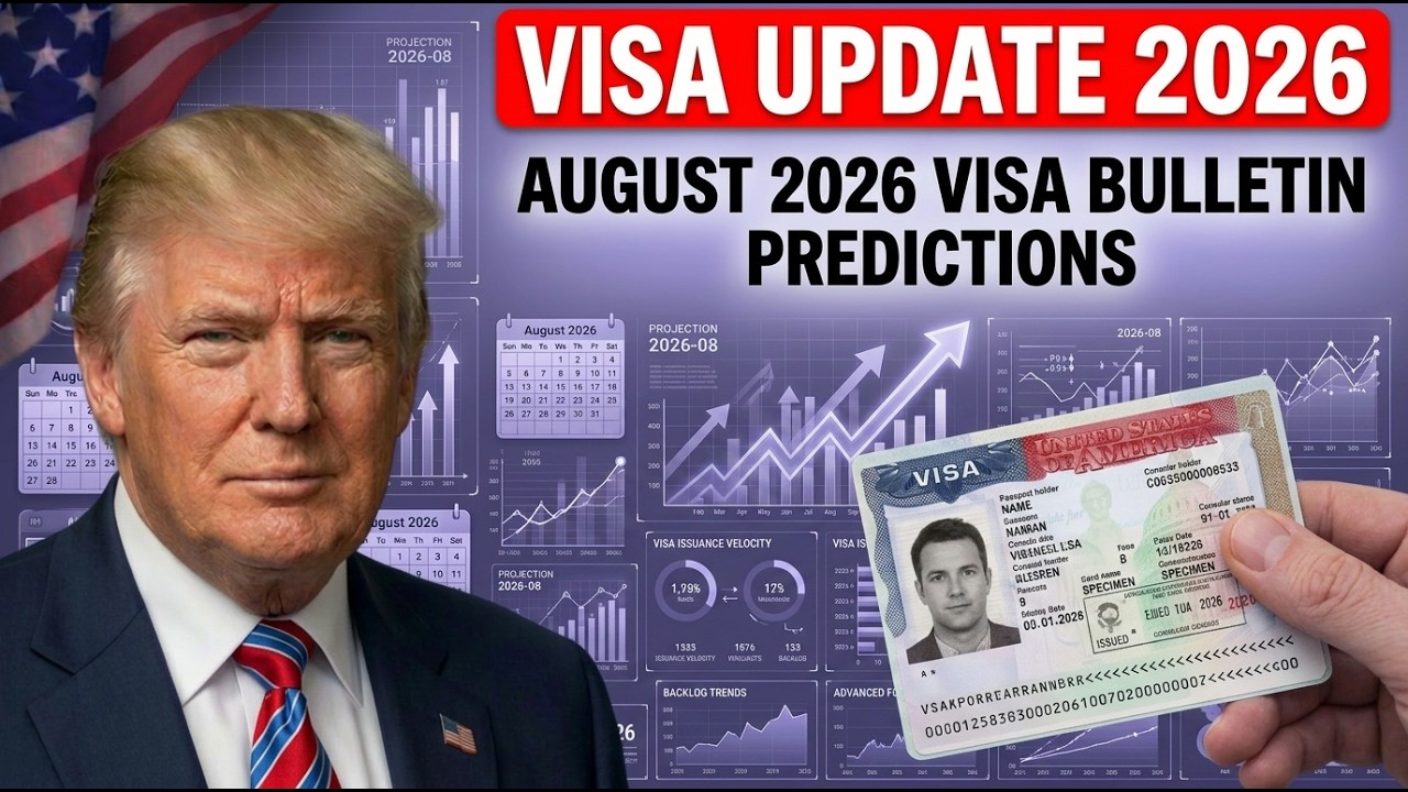 August 2026 Visa Bulletin:F4 Moving Into 2009 F1 Approaching 2018  Which Category Gets the BEST News