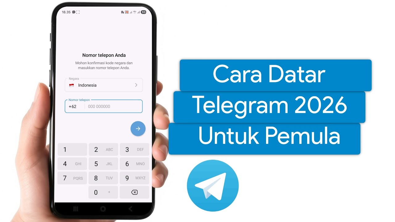 Cara Daftar Telegram 2026 Untuk Pemula