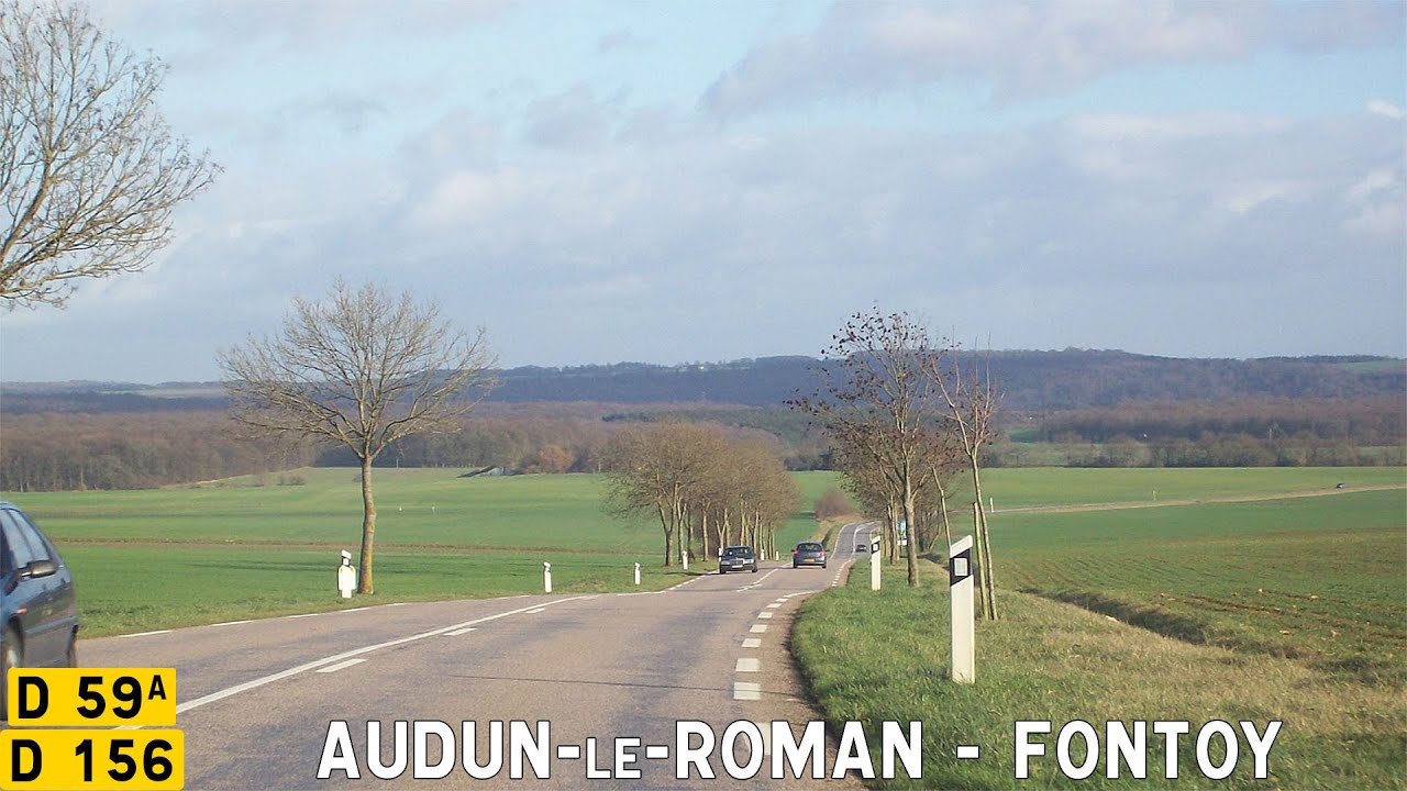 D156 D59a | Audun-le-Roman - Fontoy [France Timelaps]