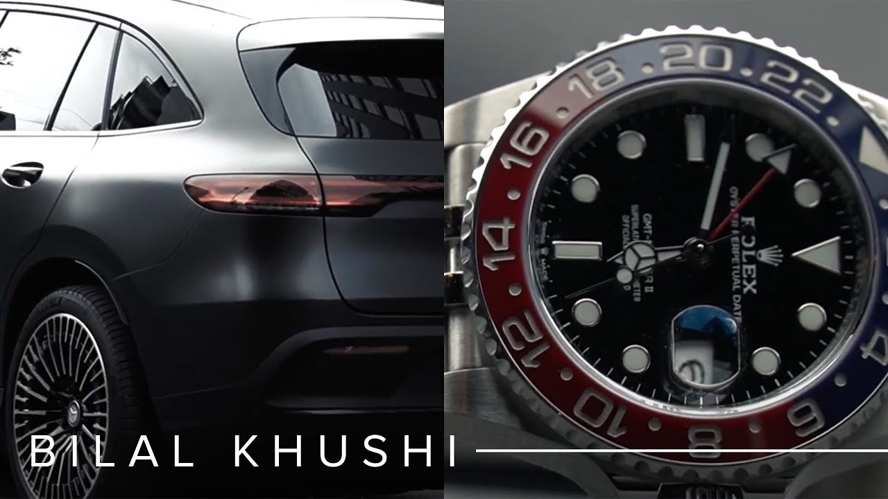 // The Mercedes EQC & The Rolex Pepsi