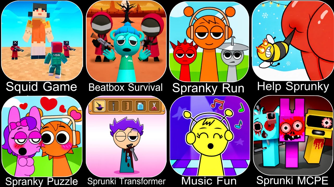 Increibox Sprunki Gameplay -  Sprunky Survival,Best Sprunki Shooter, Puzzle & Fun Android Gameplay