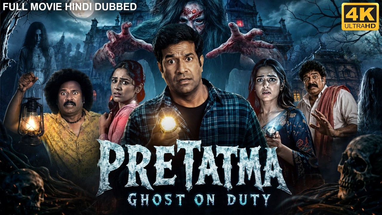 PRETATMA: GHOST ON DUTY - Hindi Dubbed Full Movie | Vennela Kishore, Nandita S. | South Horror Movie