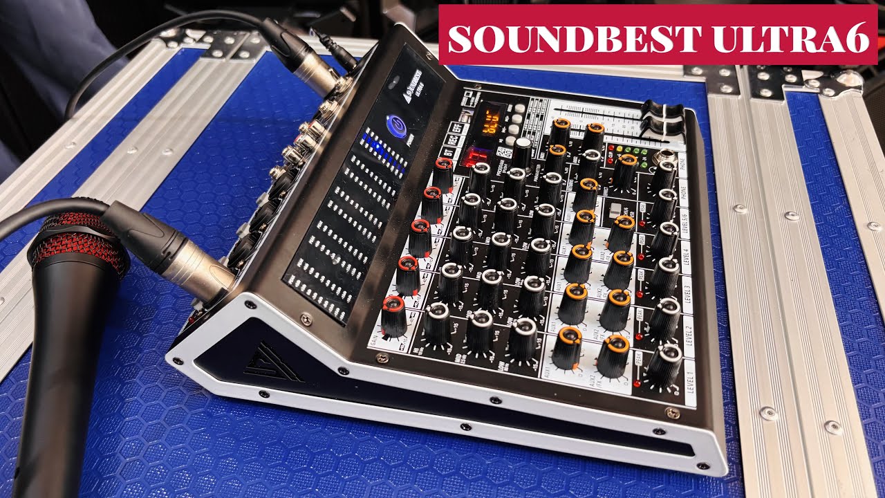 Mixer 6 Chanel Terbaru SOUNDBEST ULTRA 6