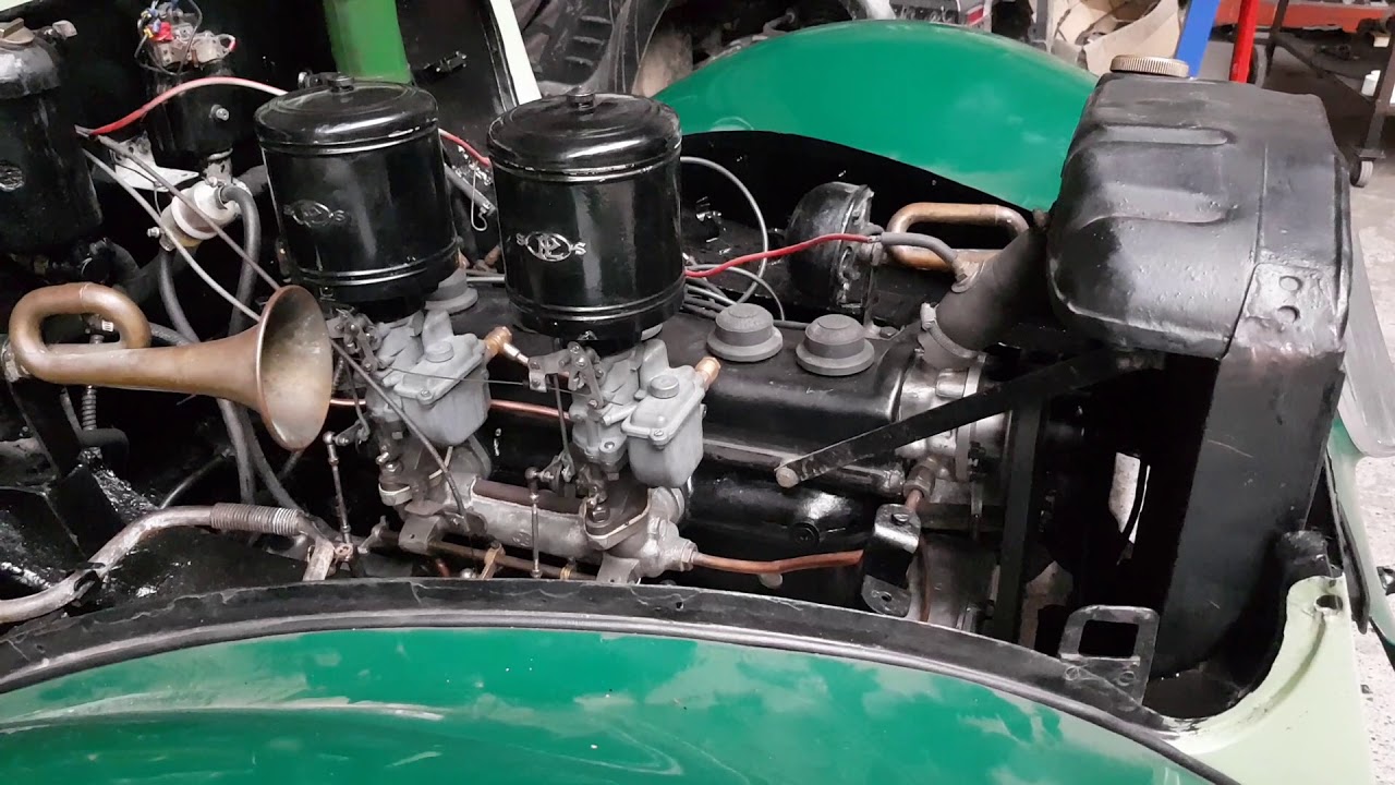 Redémarrage moteur Panhard Dynamic 1939