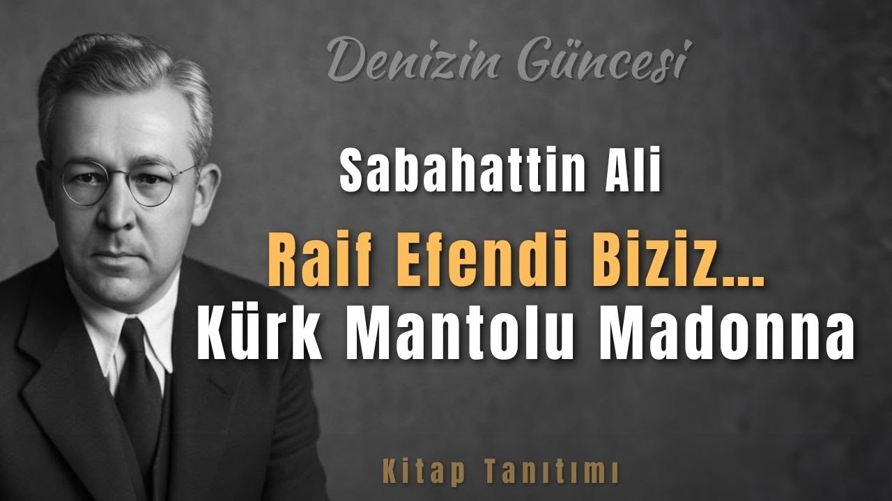 Kürk Mantolu Madonna Kitap Tanıtımı