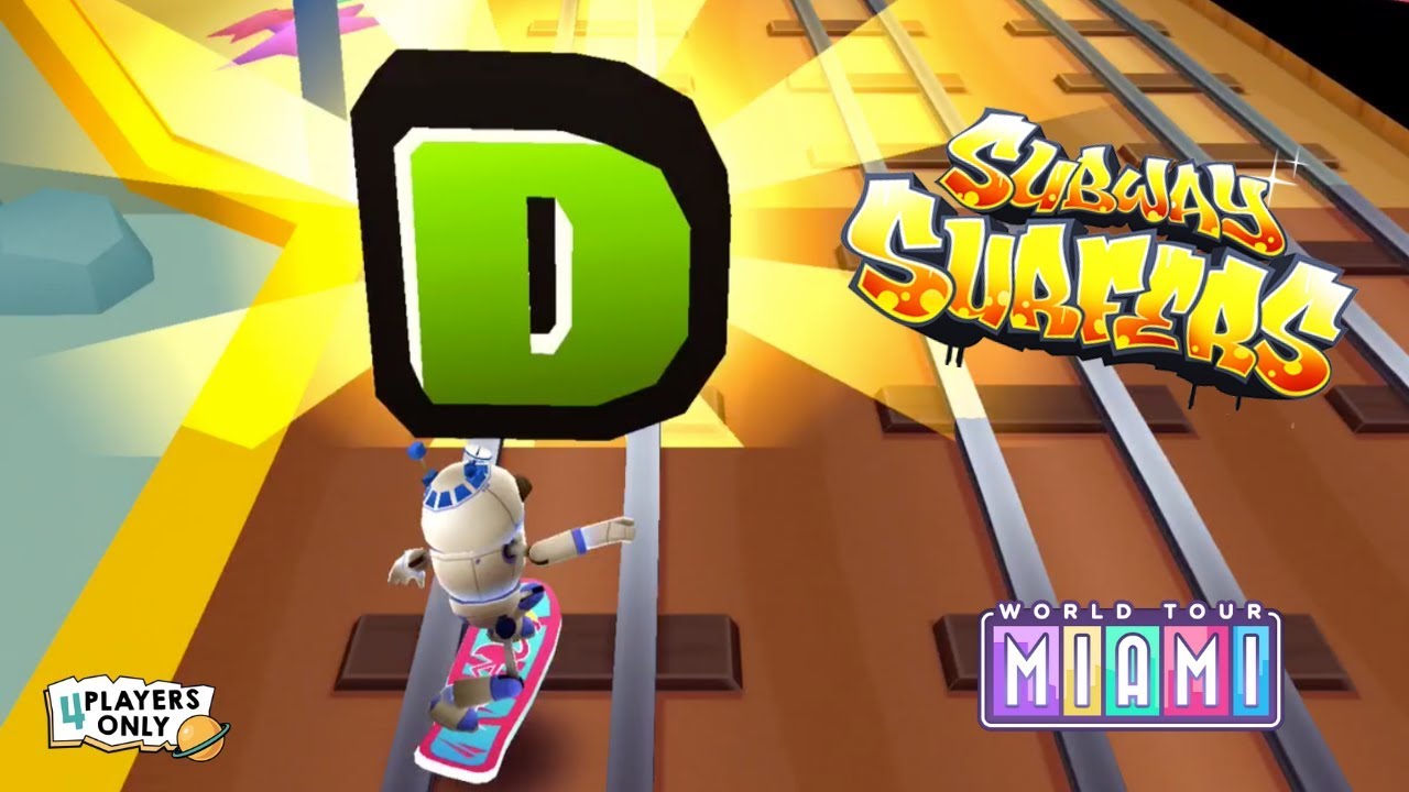 Subway Surfers | MIAMI 2019 #15 - Run And Spell w/ TAGBOT! By Kiloo