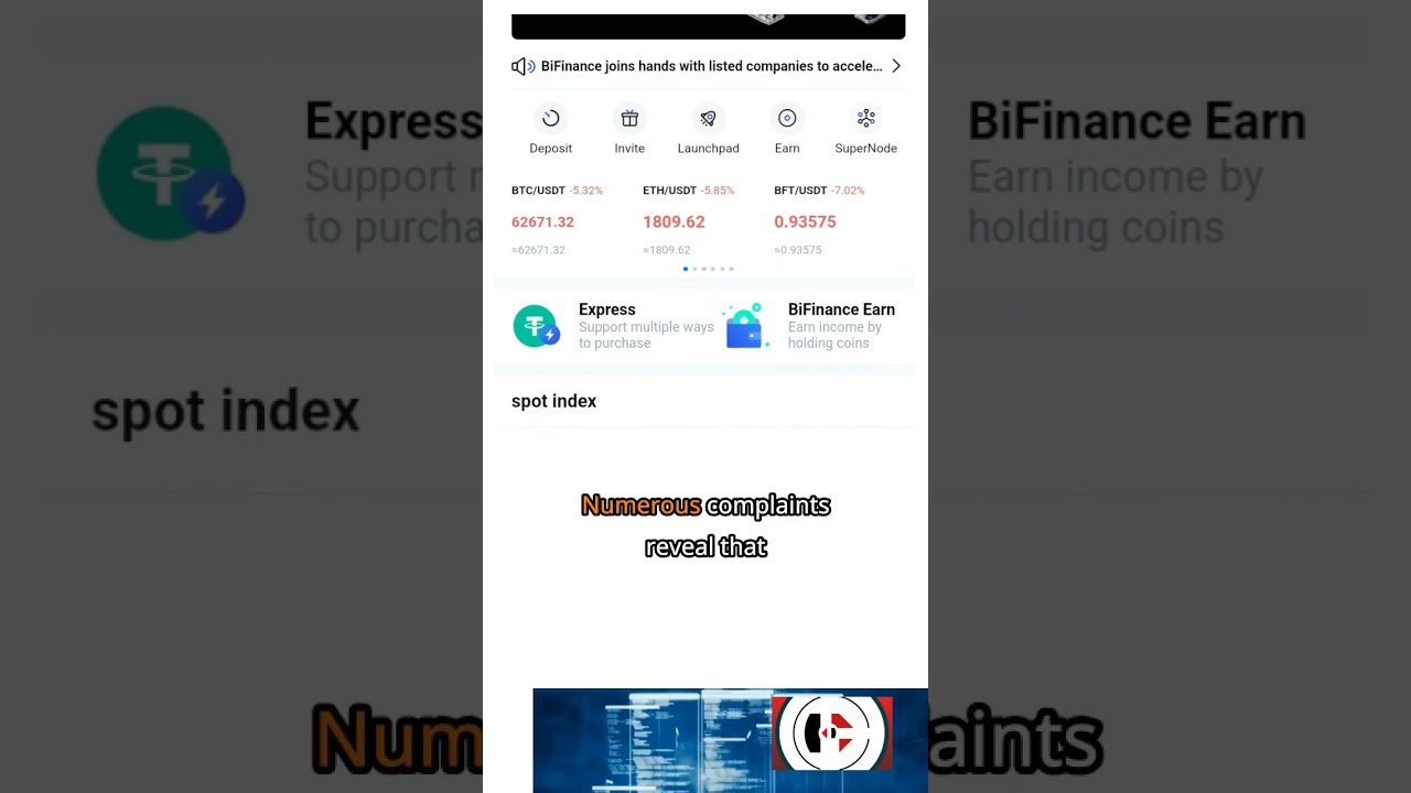 BIFINANCE.COM Review: Unable to Withdraw?