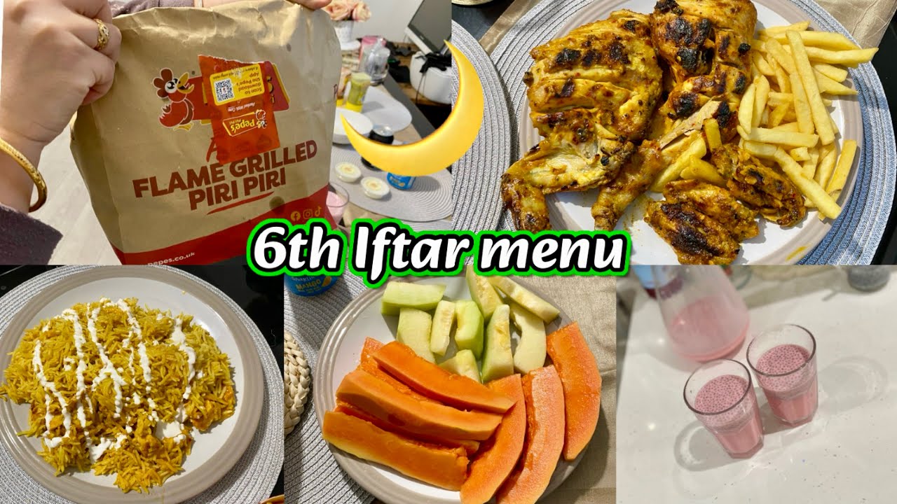 Day 6 of Ramadan / Impressing my husband & kids with todays iftar menu!!