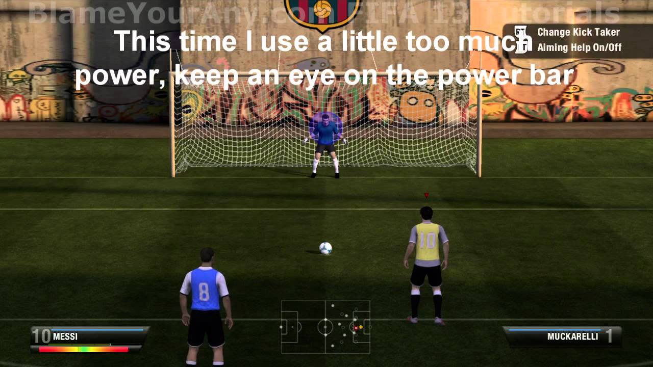 FIFA 13 Dirty Tactics: BYA Penalty Tutorial