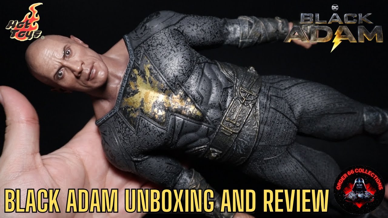 Hot Toys Black Adam(Standard Edition) Unboxing and Review - Order 66 Collections