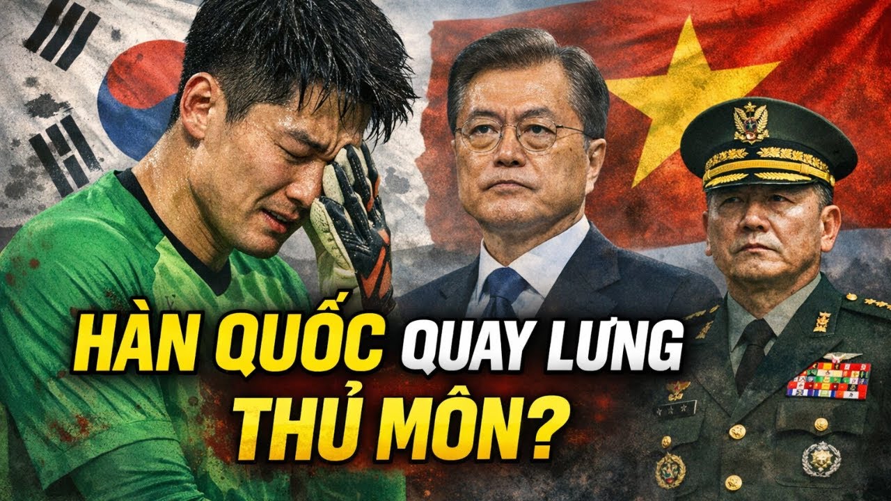 THỦ MÔN SỐ 1 HÀN QUỐC BỊ CẢ QUỐC GIA QUAY LƯNG U23 VIỆT NAM BIẾN NGƯỜI HÙNG THÀNH TỘI ĐỒ, BÓNG ĐÁ XỨ