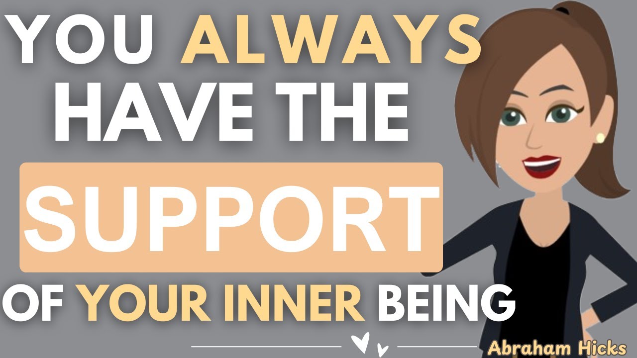 You ALWAYS Have The Support Of Your Inner Being And Source ⭐🩵❤️Abraham Hicks 🤍