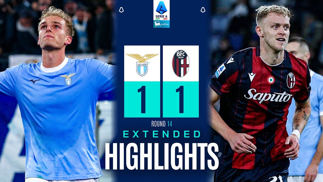 LAZIO-BOLOGNA 1-1 | EXTENDED HIGHLIGHTS | SERIE A 2025/26