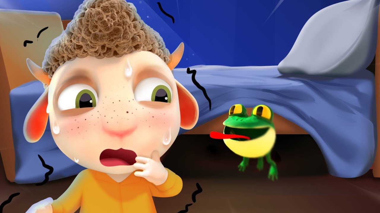 I Can't Sleep: The Monster Under The Bed | Cartoon for Kids | Dolly and Friends