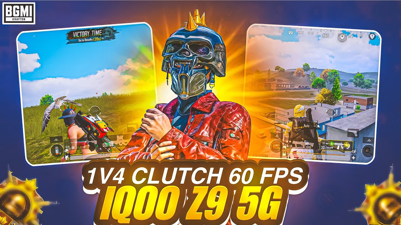 Iqoo z9 5G BGMI | 🤯 3.9 UPDATE Iqoo z9 BGMI 💥 SMOOTH+60FPS 👑