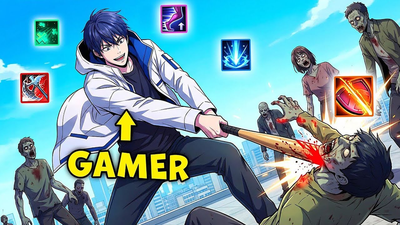 วันสิ้นโลก แต่มีแค่เขาที่ฆ่าซอมบี้แล้วได้สกิลเหมือนเล่นเกม | สปอยมังงะ