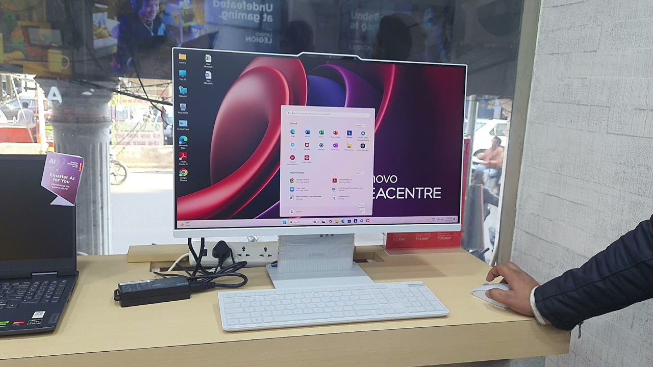 Latest office with High performance Lenovo 27inch i513th gen 13420H/16gbRam/1Tb  SSD/(F0HM003CIN)