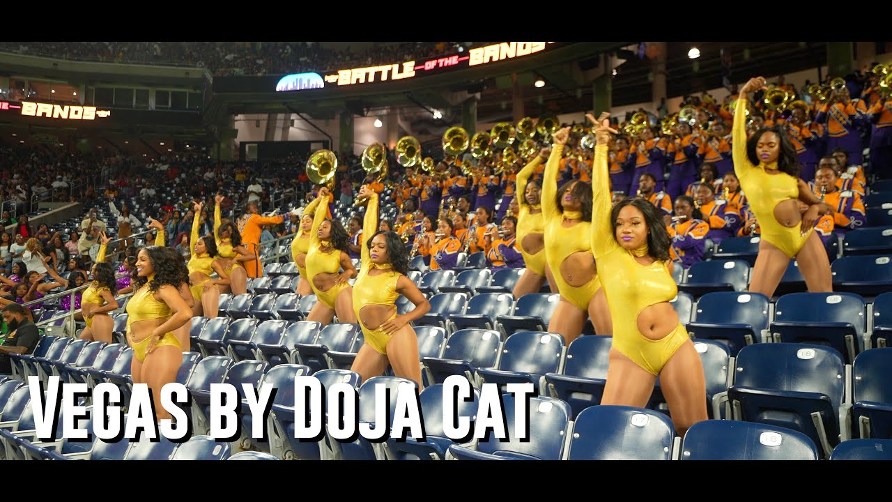 Vegas by Doja Cat 🔥 | Alcorn State Marching Band & Golden Girls | National BOTB 22