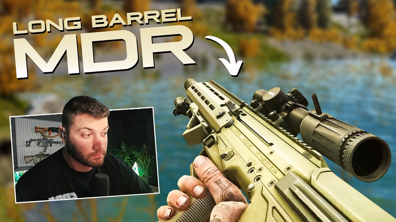 Пробуем НОВЫЙ длинноствольный MDR (новые модули) - Escape From Tarkov