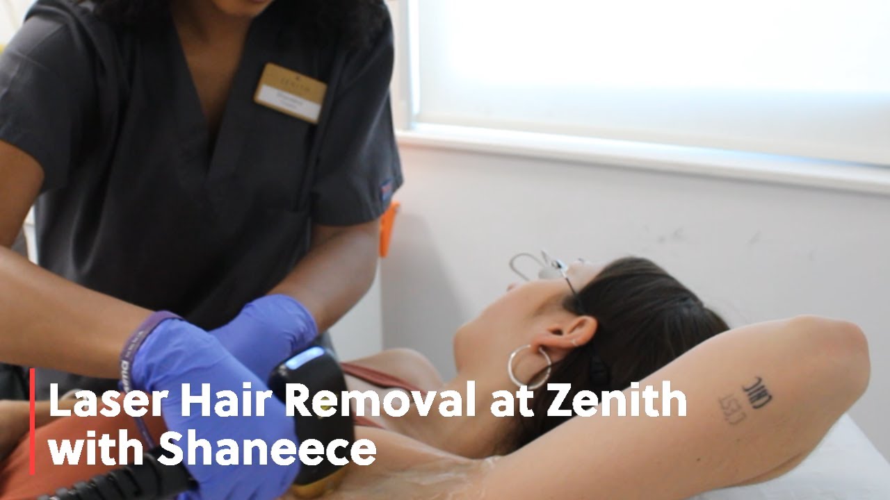 Laser Hair Removal at Zenith with Shaneece