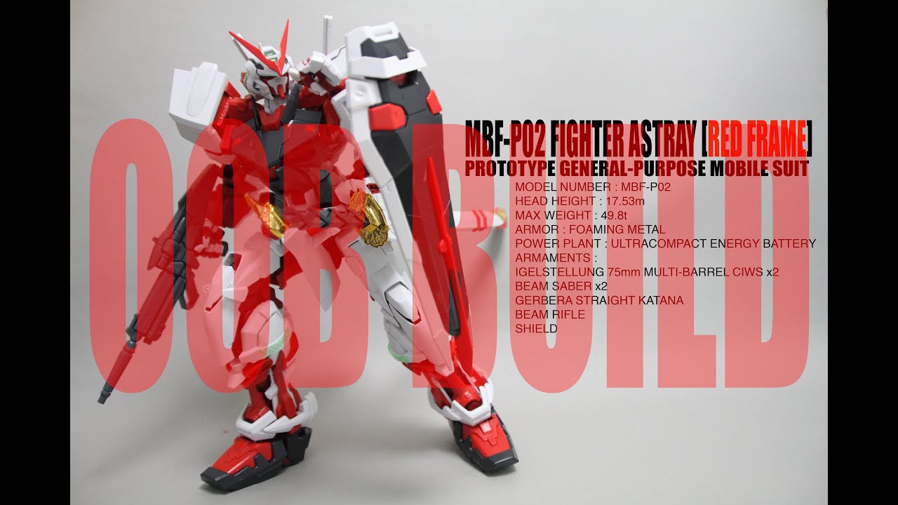 087 - Daban PG MBF-P02 Fighter Astray [Red Frame] (OOB Review) Pt.2
