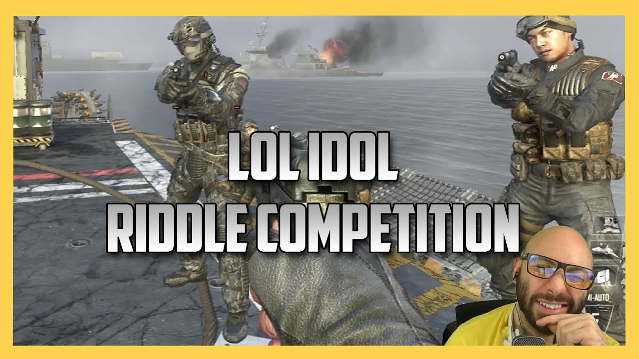 LOL Idol Riddle Competition - Black Ops 2 | Swiftor