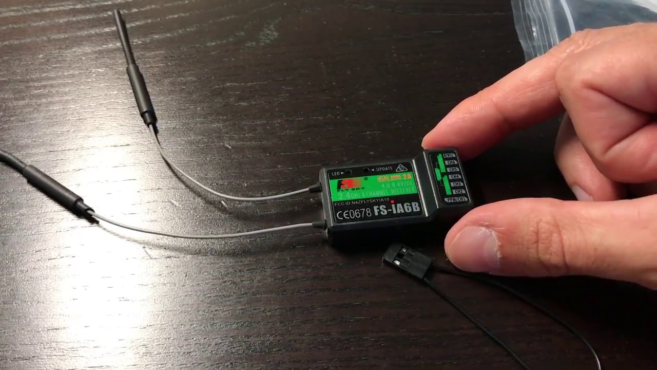 FlySky FS-iA6B Empfänger - UNBOXING - Deutsch/German