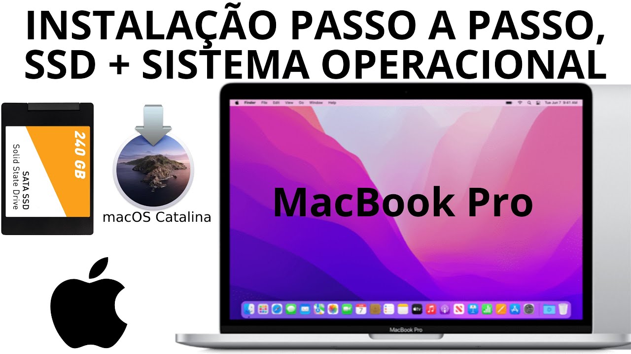 🧑‍💻 COMO FORMATAR MACBOOK PRO - UPGRADE SSD + MACOS CATALINA