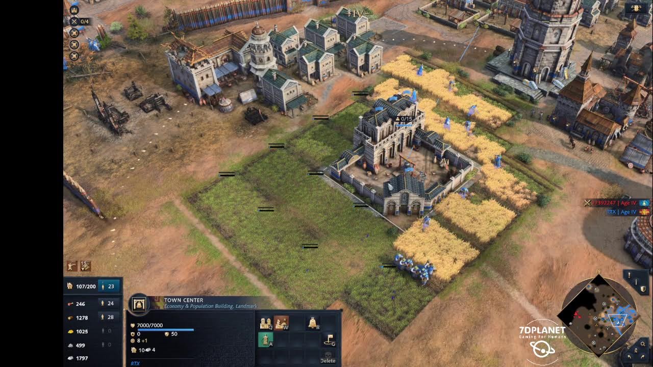 Age Of Empires IV 1v1 Ranked Battle Match