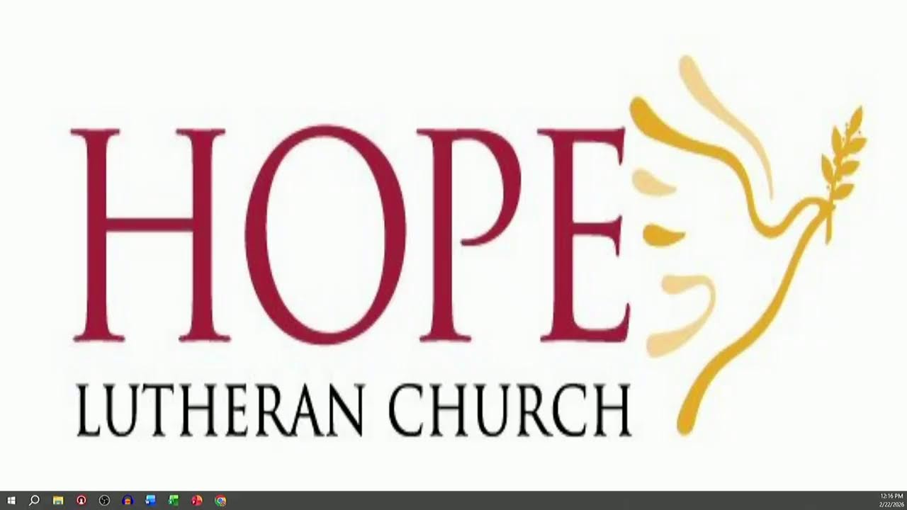 Feb 22, 2026  11AM  Contemporary  Worship Service