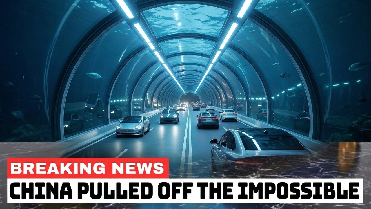 China Just Built a Bridge That Drives Underwater for 4 Miles