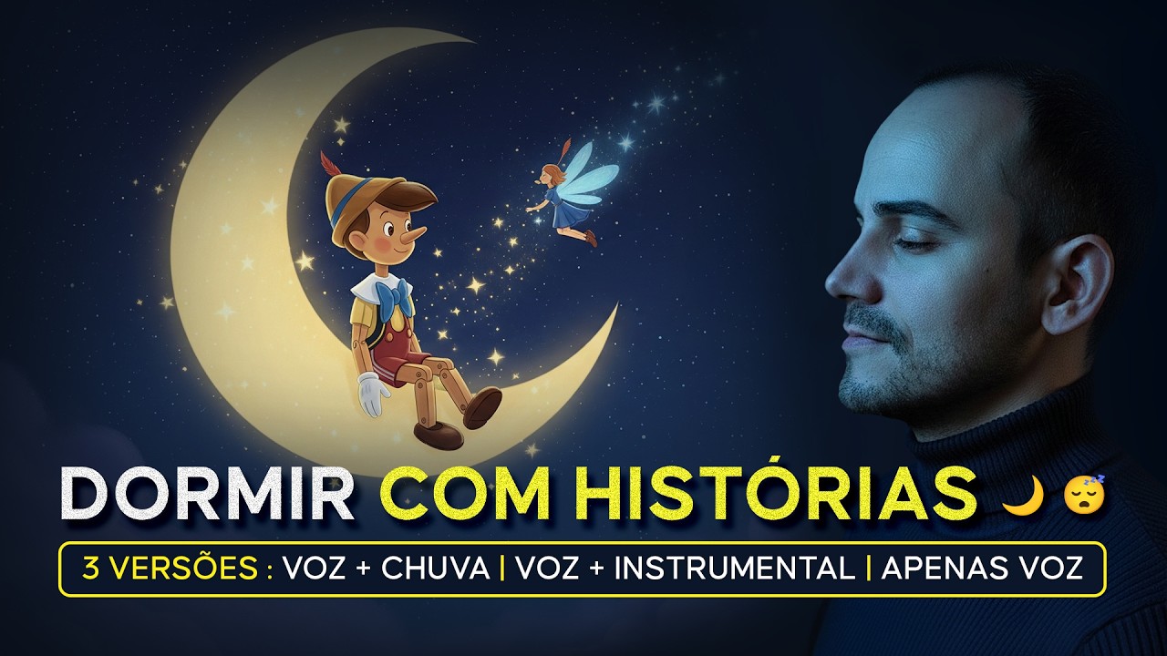 História para Dormir: Pinóquio | Dormir com Histórias 😴