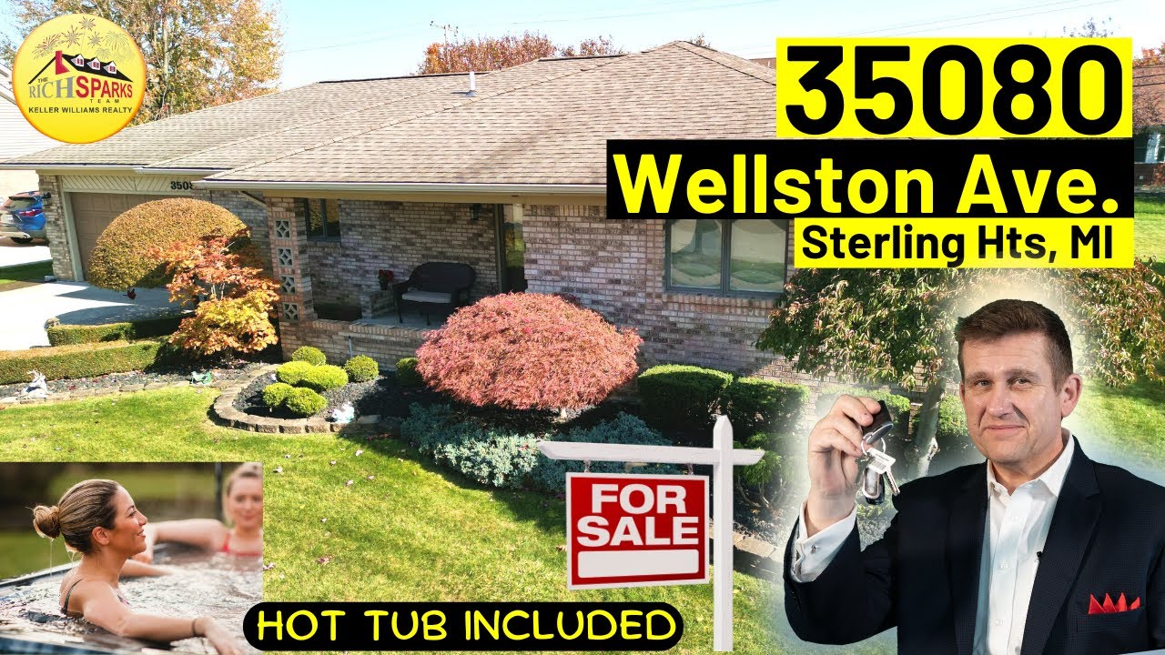 35080 Wellston Ave Sterling Heights, MI a Lovely Home For Sale