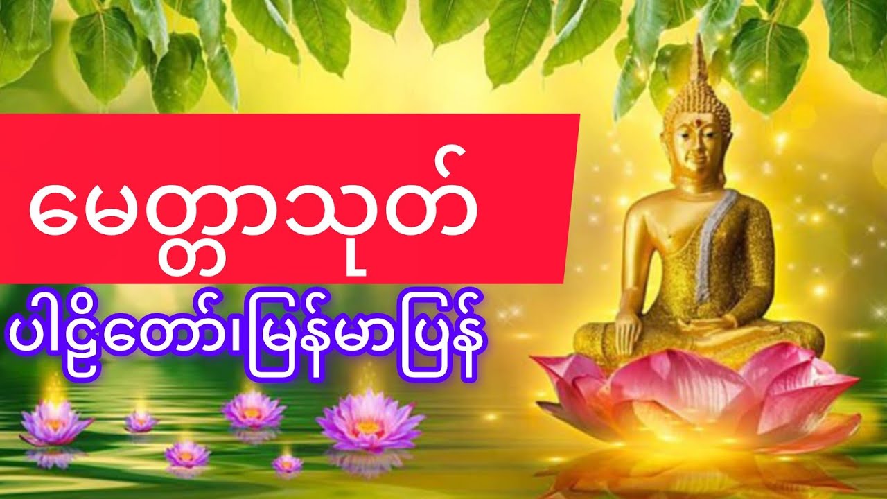 🙏မေတ္တာသုတ်(၉)ခေါက်🙏🙏