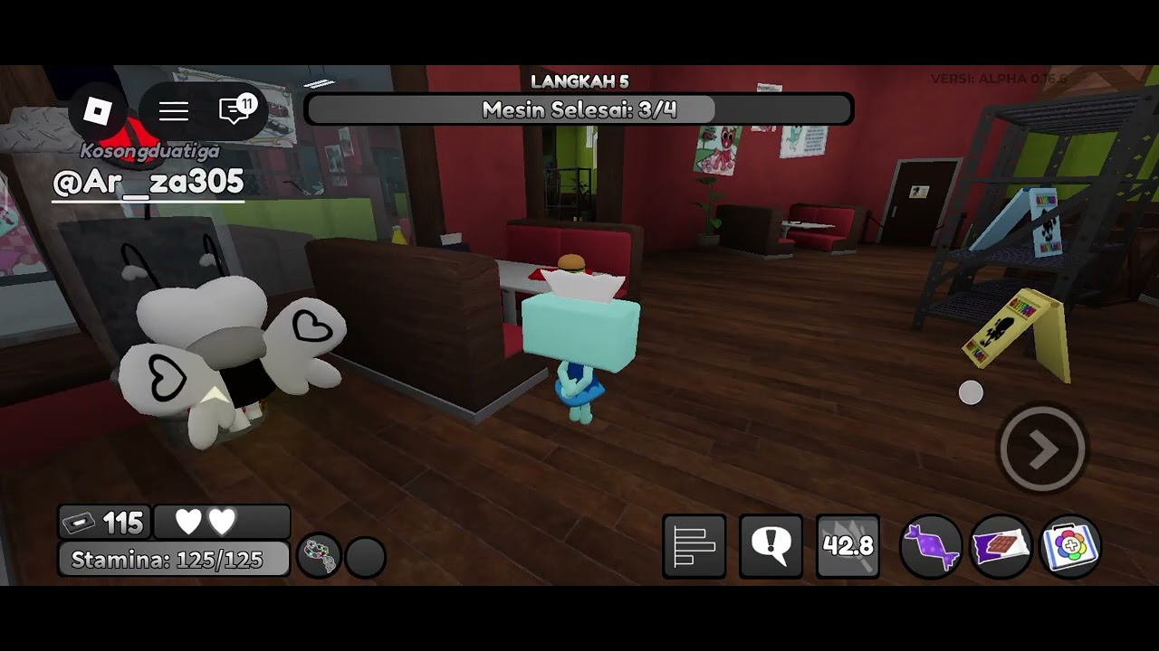 trio run with Flutter and Fin:D |Dandy's World|