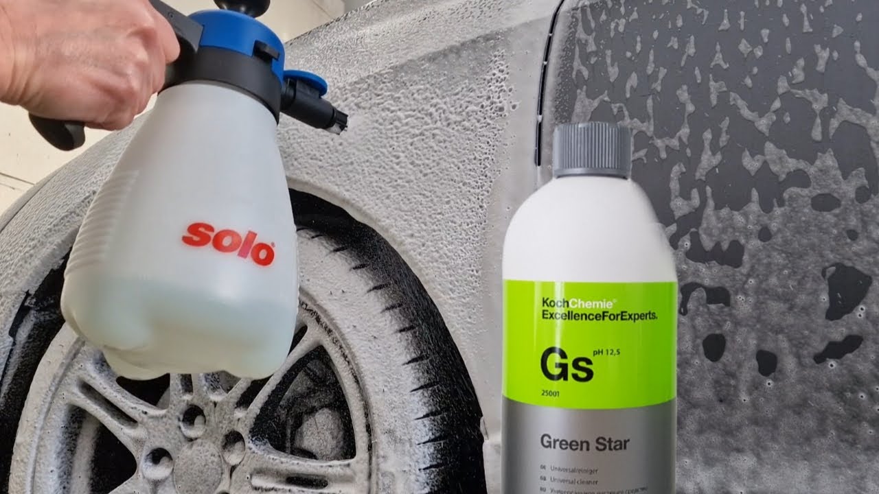 Solo Cleanline Vario Foam 303 FA and Koch Chemie Greenstar GS #cardetailing #autodetailing