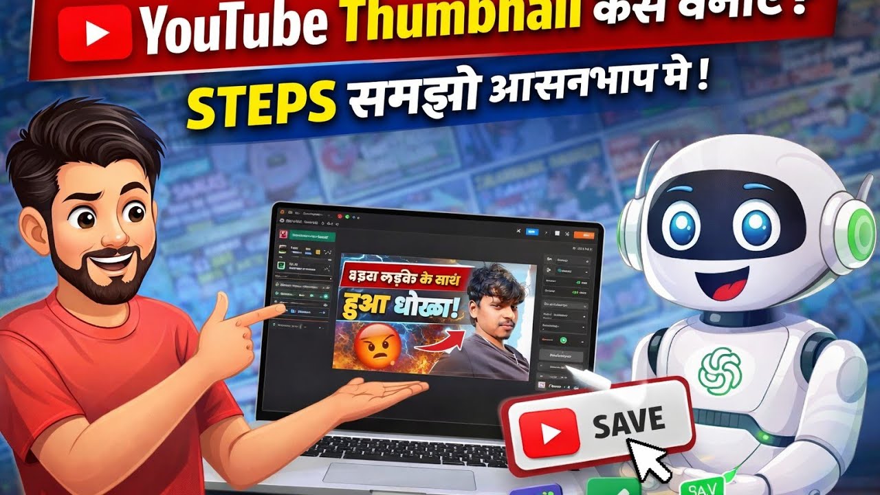 YouTube thamnel🔥 kaise Banaye YOUTUBE THAMNEL 💯unlimited Banao