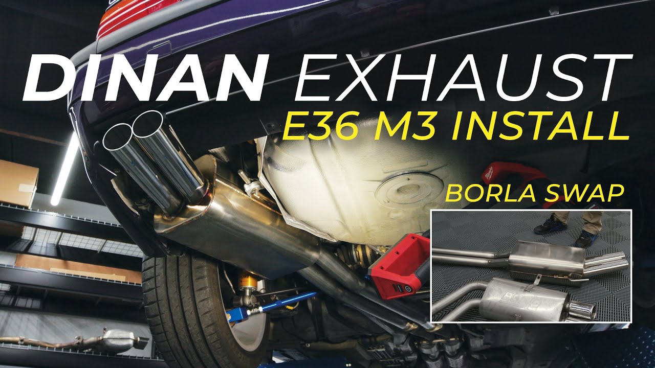 DINAN Exhaust Install on my E36 M3