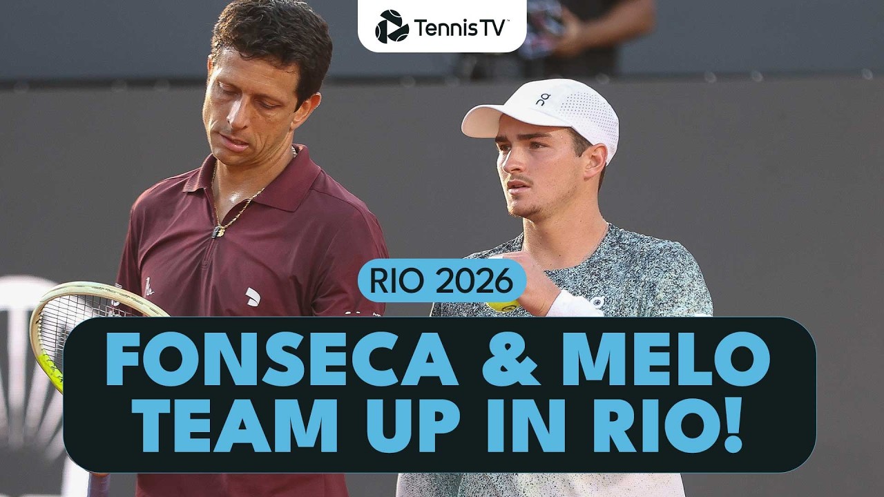 Joao Fonseca & Marcelo Melo Team Up! 🇧🇷 | Rio 2026 Highlights
