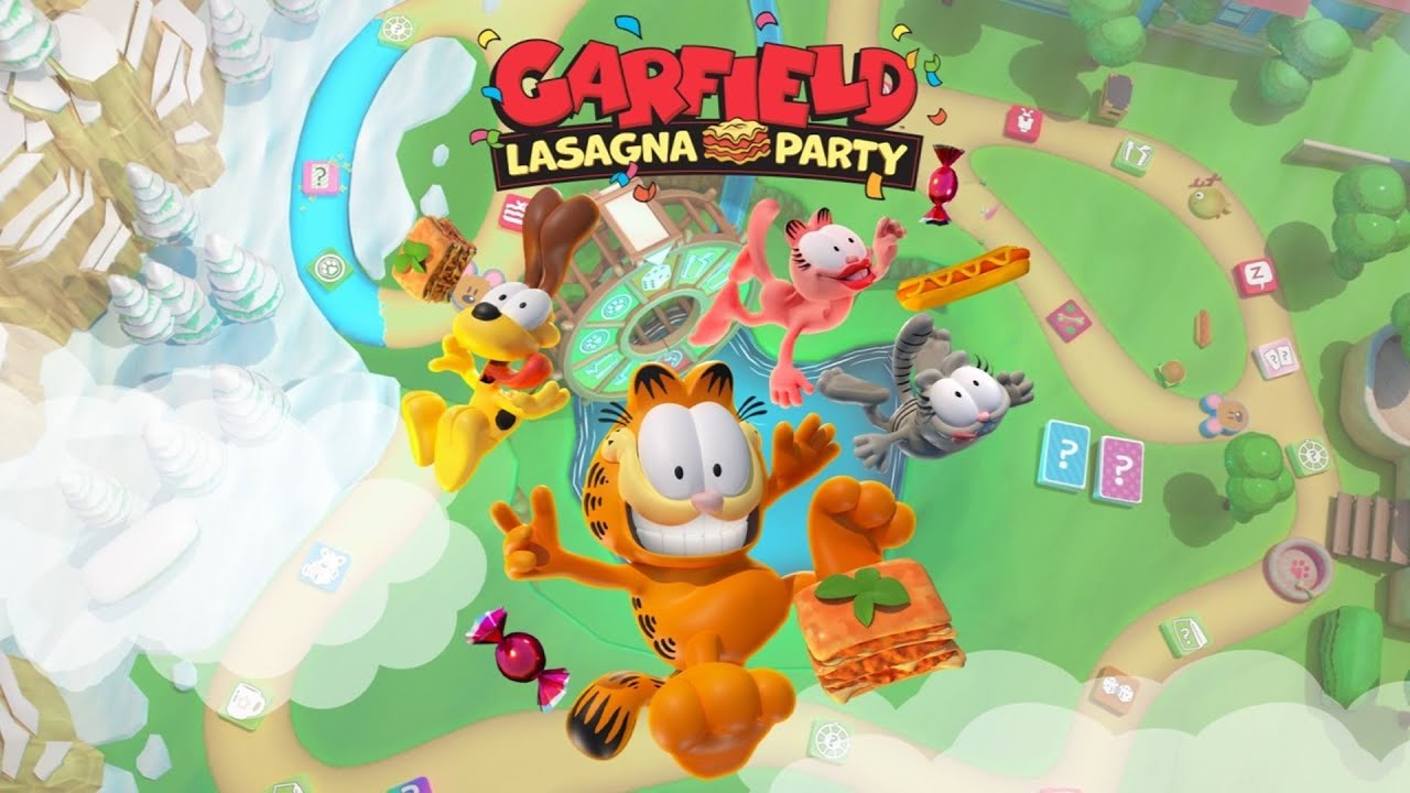 Garfield Lasagna Party Gameplay ITA