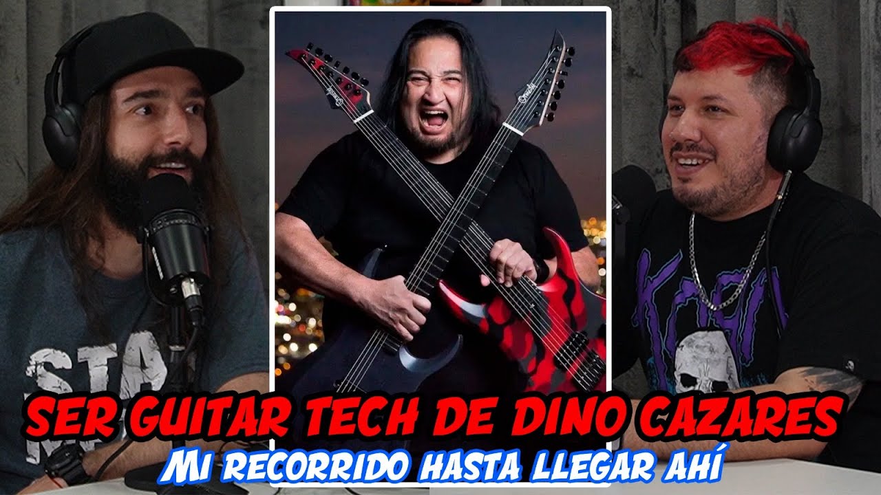 SER GUITAR TECH DE DINO CAZARES mi recorrido hasta llegar ahí