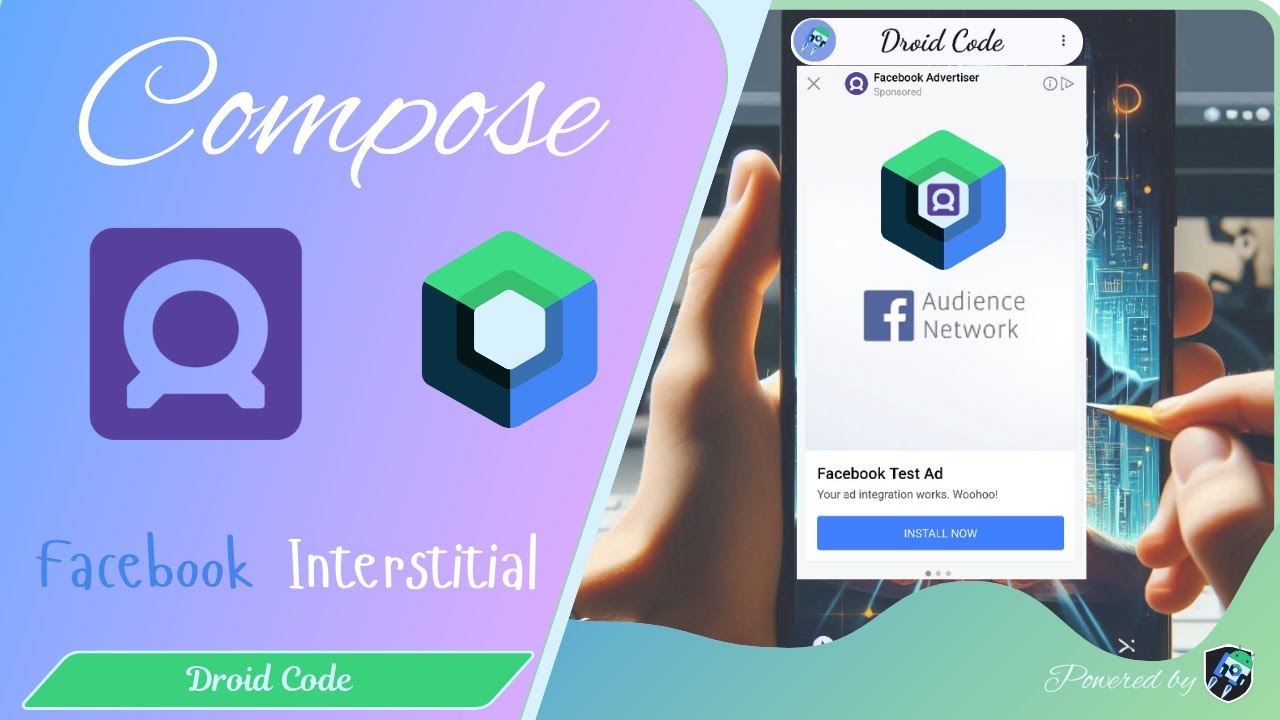 FACEBOOK Interstitial Ad | Interstitial  | Compose | Droid code | 2024