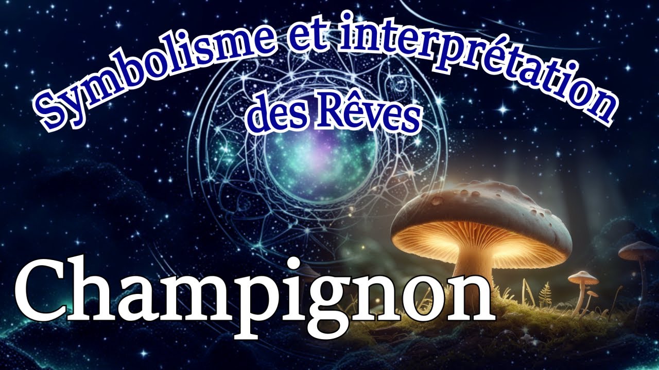 Symbolisme, et interprétation de rêve de champignon.