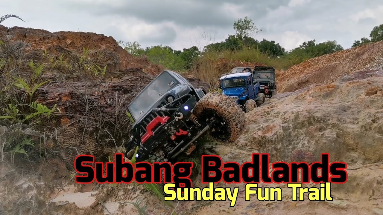 Sunday Fun Trail at Subang Badlands | First Time Run The Austar Kit