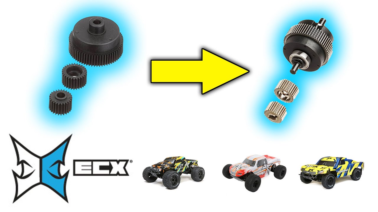 In-Depth How-To: ECX 2WD Metal Gear Upgrade + Troubleshooting Bad Transmission  + Tech Tips