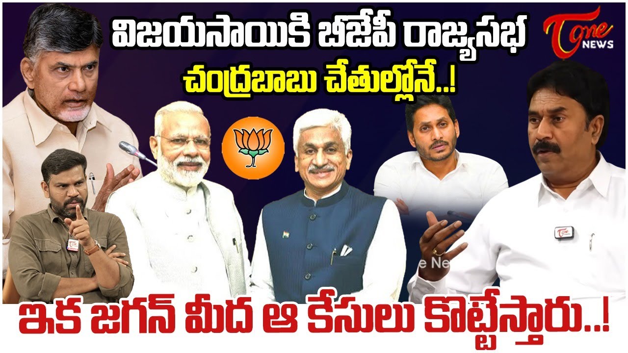 BJP Leader Ravi Chandra Reddy Comments on Vijay Sai Reddy | Chandrababu | YS Jagan | TOne News